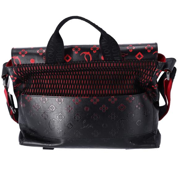 Christian Louboutin Loubiclic Messenger Bag Embossed Leather - Picture 3 of 8